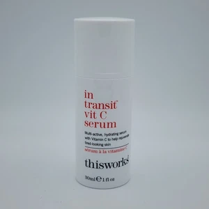 ThisWorks - In Transit Vit C Serum for Face 1 fl oz (30ml) NWOB - Picture 1 of 5