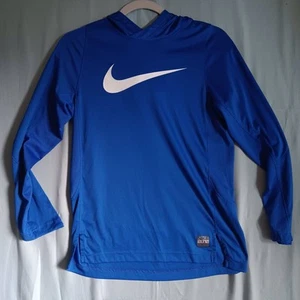 Nike Men’s Elite Dri‑FIT Pullover Hoodie – Blue (Style 813148‑480), Size L - Picture 1 of 14
