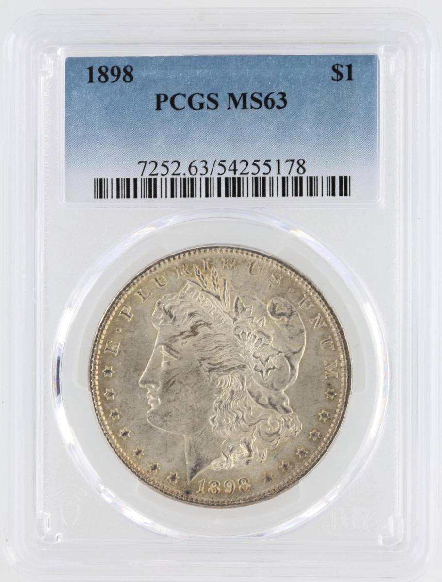 1898 O モルガン・ダラー MS 63 MS 63 Graded 1898 Year Morgan US Dollars (1878-1921) for sale | eBay