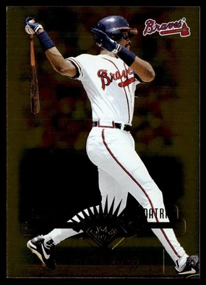 1997 Leaf Fractal Matrix Fred McGriff #97 M - Image 1 of 2