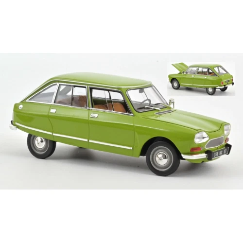 CITROEN AMI 8 CLUB 1969 IRIS GREEN 1:18 Norev Auto Stradali Modellino Nuovo - Immagine 1 di 1