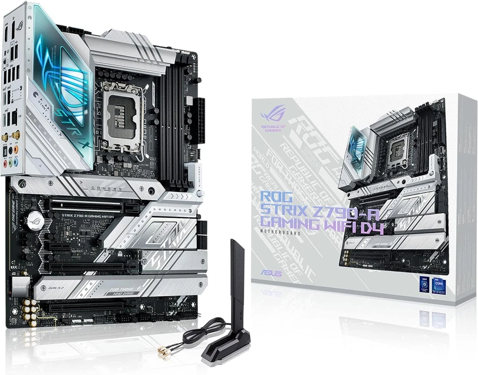 ASUS ROG Strix Z790-A Gaming WIFI D4 Intel Sockel 1700 Z790 Mainboard USB-C3.2 - Bild 1 von 4