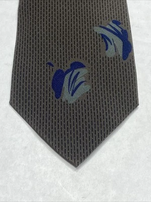 Corbata de seda Vitaliano Pancaldi para hombre Italia lujo abstracto floral vintage Foto 1 de 4