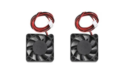 Lot of 2 EFS-04D24L 4010 DC 24V 0.1A Silent Mute Brushless Axial Cooling Fan - Image 1 of 3