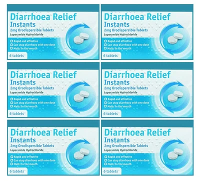 36 TABLETS GENERIC - Imodium Instants Relief From Diarrhoea In Less Than 1 Hour