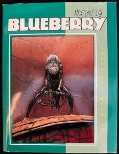Signed Moebius 9 Blueberry Charlier 1990 Graphitti 400 /1500 HC Heavy Metal art - Picture 1 of 4