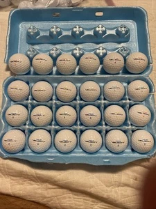 24 Wilson Tour Velocity White 5A/4A Near Mint Used Golf Balls - Picture 1 of 2