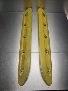 Yamaha Wave Raider 760 Yellow Left & Right Side Sponson Stabilizer Fin 1994-1998 - Picture 1 of 2