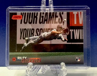 RILEY GREENE RC Topps RED FOIL STADIUM CLUB See Pics! MINT-gem VARIATION  - Image 1 of 4