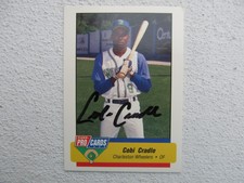 Reds Cobi Cradle Signed Autographed 1994 Fleer Charleston Wheelers Nr.Mint