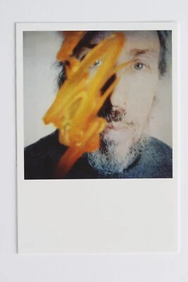 RICHARD HAMILTON: " Self-portrait", limitierte Kunst-Postkarte - Bild 1 von 2