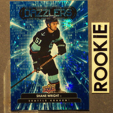 SHANE WRIGHT 2022/23 Upper Deck BLUE Dazzlers #DZ-64 (b Kraken ROOKIE