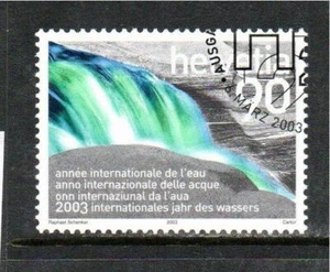 SWITZERLAND USED 2003 SG1546 INTERNATIONAL YEAR OF WATER - Picture 1 of 1