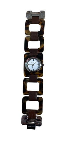 Orologio donna Michael Kors bracciale maglia tartaruga ambra marrone