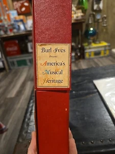 Burl Ives, Americas Musical Heritage, 6 Album Set Includes Sing-a-long Book, UNT - Picture 1 of 5