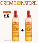 2X Strength & Shine Leave-in Conditioner Cream of Nature *UK Seller Fast Post*