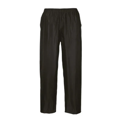 Portwest S441 Mens Waterproof Rain Pants Lightweight Adjustable Safety Overpants - Image 1 of 4