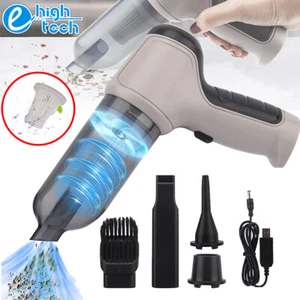 9000Pa Wireless Car Vacuum Cleaner Strong Suction Handheld Portable Air Blower - Picture 1 of 10