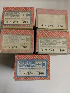 Supertwin Tufscrews Screws 4x3/4 Qty 1000 - Picture 1 of 8