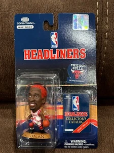 1997 Headliners Dennis Rodman Red Hair ~ Chicago Bulls - Picture 1 of 2