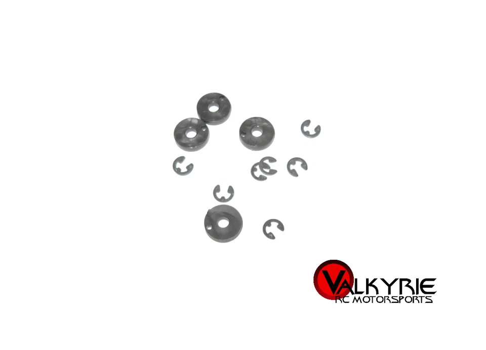 Vintage RC Losi Shock Pistons & Clips Set Gray 5007 - Image 1 of 1