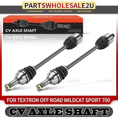 2pcs Rear L&R CV Axle Assy for Arctic Cat Textron Off Road  Wildcat Sport 700 - Image 1 of 4