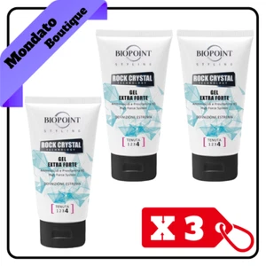 BIOPOINT ROCK CRYSTAL GEL EXTRA FORTE DEFINIZIONE ESTREMA 150ml (X3) - Zdjęcie 1 z 1