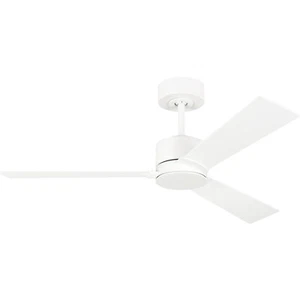 Visual Comfort Fan Rozzen 44" Ceiling Fan Matte White 3RZHR44RZW - Picture 1 of 1