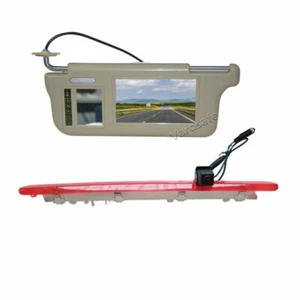 Sun Visor Rear View Mirror Monitor Reverse Camera for Mercedes Vito Metris Viano - Picture 1 of 9
