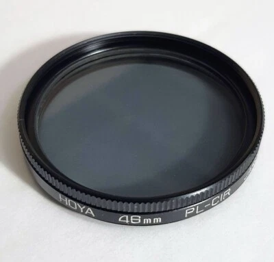 Hoya 46mm Circular Cir Polarizing Polarizer Lens Filter C-PL CPL Polarizing New - Image 1 of 4