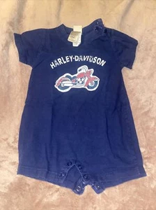Harley Davidson One Piece 18 Months Born to Ride - Picture 1 of 3