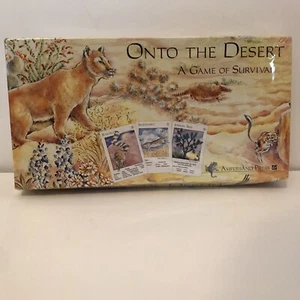 Vintage "Onto The Desert A Game Of Survival" von Ampersand Press *komplett* - Bild 1 von 2