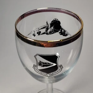 Air Force 355th Tactical Fighter Wing Stemware USAF Glassware  - Picture 1 of 6