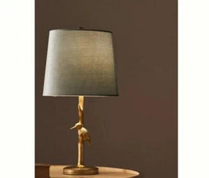 Anthropologie The Icon Table Lamp Hummingbird Whimsical Elegant Vintage New - Picture 1 of 8