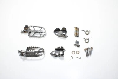Honda CRF250R 13-15 CRF450R 2015 OEM ESTRIBERAS DERECHA IZQUIERDA PEDALES SOPORTE Z23 Foto 1 de 4