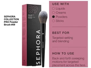 SEPHORA COLLECTION PRO POWDER BRUSH #59 NEW IN BOX Authentic! - Picture 1 of 6