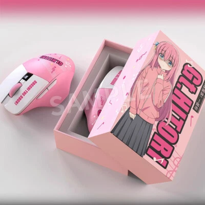 Bocchi The Rock ! Gotoh Hitori Ijichi Nijik  Bluetooth Wireless Mouse PVC 4.2cm  - Image 1 of 4