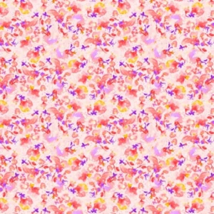 Wilmington Meadow Bloom Susan Winget 39676 356 Light Red Orchid Texture Cotton - Picture 1 of 1