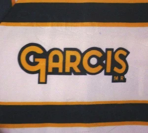 ALABACETE vtg Mexico soccer jersey lrg ARANDA stripes Alabacete World Cup GARCIS - Picture 1 of 3