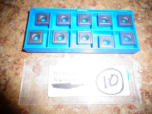 KOMET SOLID CARBIDE INDEXABLE INSERTS [ 10 ] 517-W8344000187 - Picture 1 of 2