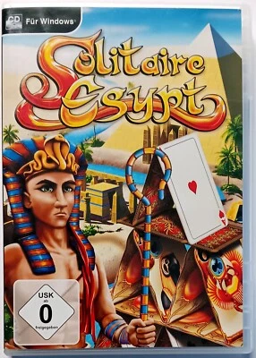 Solitaire Egypt (2013) PC, Kartenspiel, Deutsche Version, gebraucht - Bild 1 von 2