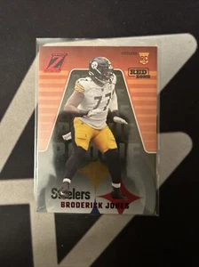 2023 Panini Zenith #108 Broderick Jones Red Zone - Bild 1 von 2