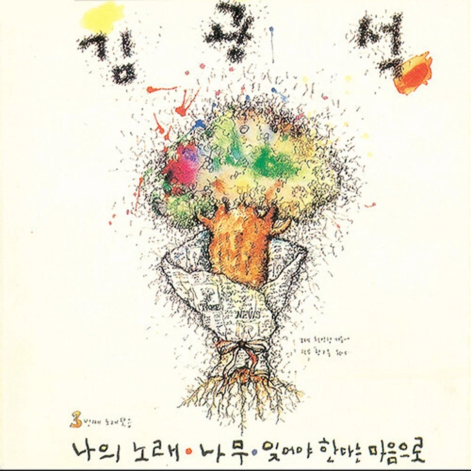 김광석 KIM KWANG SEOK - 3rd Album [ 2023 180g Black Vinyl ] SEALED - Image 1 of 1