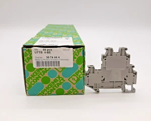 Phoenix Contact UTTB4-PE Terminal Block Box of 20 - Picture 1 of 3