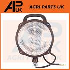 Universal Tractor Digger Truck 4x4 Round Work Light Plough lamp + switch lamping