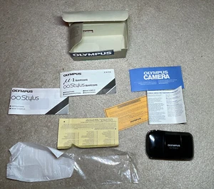Olympus Infinity Stylus QD Point&Shoot Film Camera 35mm f/3.5 Lens w/box Estate - Picture 1 of 13