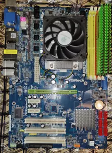 ASRock K10N78 + AMD Athlon II X2 240 + 4GB Ram | Great Retro Windows XP Combo - Picture 1 of 3