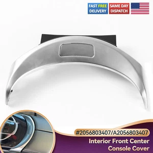 Front Console Cover Armrest Box Trim Fit For Mercedes-Benz C300 GLC300 2015~2020 - Picture 1 of 13