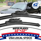 Pair For Chevrolet Silverado GMC Sierra 2007-2013 Front Windshield Wiper Blades