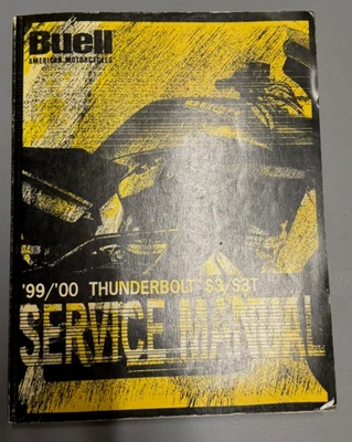 Buell Thunderbolt S3 S3T 1999-2000 manual de servicio 99489-00Y Foto 1 de 3